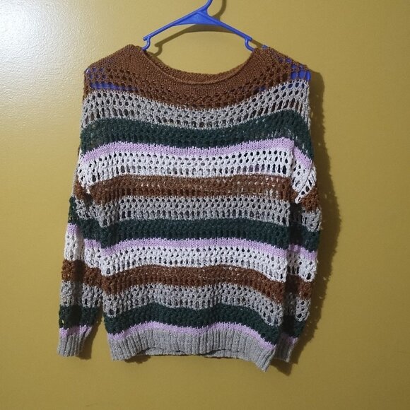 Love Knits Loose Knit Sweater L - Picture 1 of 5